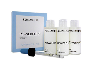 Zestaw do włosów - Selective Powerplex Kit 3x100ml