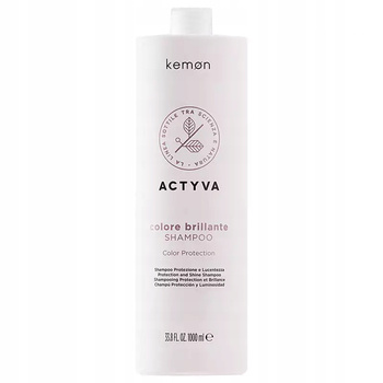 Szampon do włosów - Kemon Actyva Colore Brillante Szampon SN 1000ml